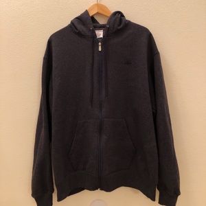 Vintage Champion Zip Up Hoodie Jacket Size 2XL